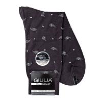 foto шкарпетки чоловічі giulia elegant 305 calzino dark grey р.45-46