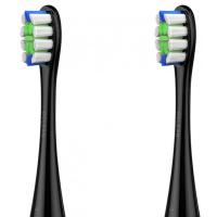 foto насадка для зубної щітки oclean p1c5 b02 plaque control brush head black 2 шт. (6970810552249)