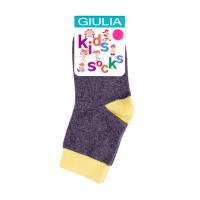 foto шкарпетки дитячі giulia ksl-015 melange calzino-red р.16