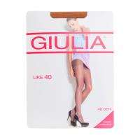 foto колготки жіночі giulia like класичні, з шортиками, 40 den, caramel, розмір 5