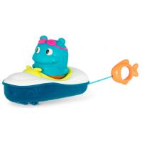 foto базова іграшка для ванної battat бегемотик плюх (lb1711z)