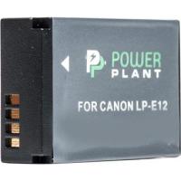 foto акумулятор для фотокамери powerplant canon lp-e12h 850mah (cb970506)