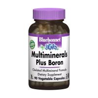 foto харчова добавка в гелевих капсулах bluebonnet nutrition мультимінерали + бор з залiзом, 90 шт