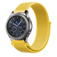 foto ремінець для смарт-годинника becover nylon style for huawei watch gt 2 42mm yellow (705845)