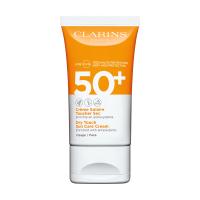 foto сонцезахисний крем для обличчя clarins sun care cream face spf 50+, 50 мл