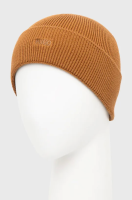 foto шапка hugo колір коричневий з тонкого трикотажу