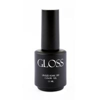 foto гель-лак для нігтів gloss uv/led soak off color gel 207, 11 мл