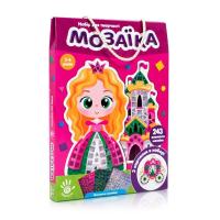 foto набір для творчості vladi toys блискуча мозаїка. принцеса, українською мовою, від 3 років (vt4511-05)