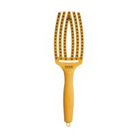 foto масажна щітка для волосся olivia garden fingerbrush bloom yellow, 1 шт