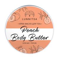 foto крем-масло для тіла lunnitsa peach body butter, 100 мл