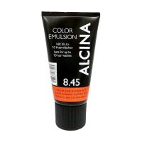 foto відтінкова емульсія alcina color emulsion 8.45 light blonde copper red, 150 мл