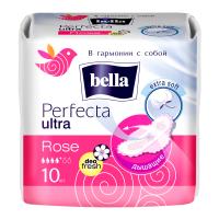 foto прокладки для критичних днів bella perfecta ultra rose deo, 10 шт.