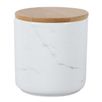 foto ємність для сипучих limited edition marble white 900 мл (202c-007-a2)