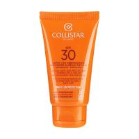 foto сонцезахисний крем для обличчя collistar global anti-age protection tanning face cream spf 30 проти пігментних плям, 50 мл