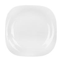 foto тарілка обідня luminarc carine біла, 26 см (h5604)