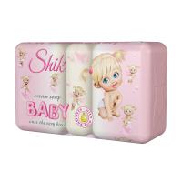 foto дитяче крем-мило shik cream soap baby з масляними екстрактами, екопак, 5х70 г