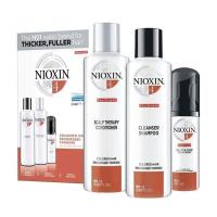 foto набір nioxin hair system system 4 kit для волосся (шампунь, 150 мл + кондиціонер, 150 мл + маска, 40 мл)