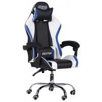 foto уцінка - крісло для геймерів amf vr racer dexter frenzy чорний/синій #