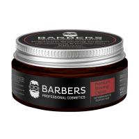 foto чоловічий крем для гоління barbers premium shaving cream з заспокійливим ефектом, з сандалом та корнем солодки, 100 мл