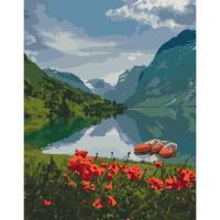 foto картина за номерами идейка краса норвегії 40 * 50см (кно2256)