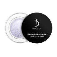 foto розсипчасті тіні для повік kodi professional 3d diamond powder 18, з мерехтінням, 3.5 г