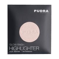 foto хайлайтер для обличчя pudra cosmetics glow finish higlighter 03, 5.5 г (змінний блок)