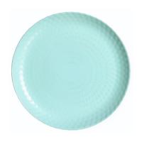 foto тарілка обідня luminarc pampille light turquoise, 25 см (q4649)