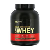 foto харчова добавка протеїн optimum nutrition 100% whey gold standard молочний шоколад, 2.27 кг