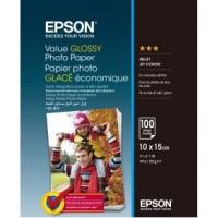 foto фотопапір 10х15 epson 100mmx150mm value glossy photo paper 100л (c13s400039)