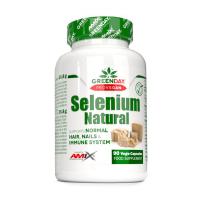 foto харчова добавка мінерали в капсулах amix nutrition greenday provegan selenium natural селен натуральний, 90 шт