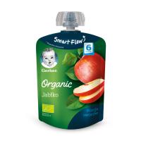 foto дитяче фруктове пюре gerber organic яблуко, пастеризоване, з 6 місяців, 90 г (пауч)
