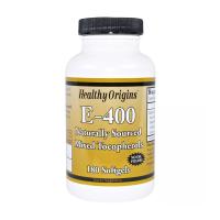 foto харчова добавка вітаміни в капсулах healthy origins e-400 mixed tocopherols вітамін e 400 мо, 180 шт