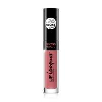 foto рідка помада для губ eveline cosmetics gloss magic lip lacquer 31, 4.5 мл
