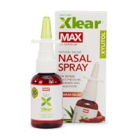 foto натуральний сольовий назальний спрей xlear max nasal spray з ксилітом та стручковим перцем, з дозатором, 45 мл