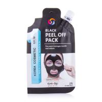 foto очищувальна маска-плівка для обличчя eyenlip black peel off pack, 25 г