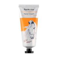 foto крем для рук farmstay visible difference hand cream horse oil, 100 г