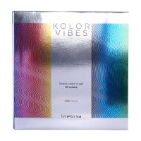 foto палітра кольорів inebrya kolor vibes, 10 відтінків