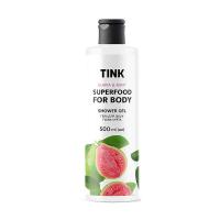 foto гель для душу tink superfood for body guava & mint shower gel гуава-м'ята, 500 мл