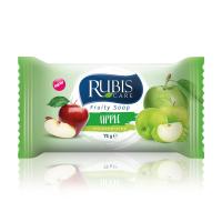 foto тверде мило rubis care fruity soap apple яблуко, 60 г