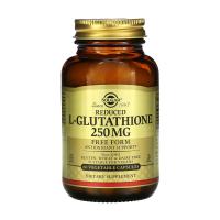 foto харчова добавка амінокислота в капсулах solgar reduced l-glutathione l-глутатіон 250 мг, 60 шт