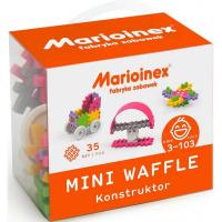foto м'який конструктор для малюків marioinex mini waffle 35 деталей №3 (438957)