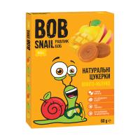 foto натуральні цукерки bob snail манго-яблуко, 60 г