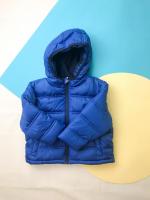 foto демисезонная куртка helthtex для мальчиков на 2 года синяя на 92 см