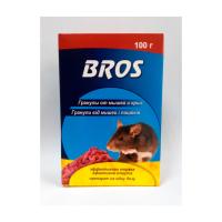 foto гранули від мишей і пацюків bros 100 г