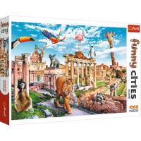 foto пазли картонні (8 +) trefl веселі міста/ дикий рим 1000 ел.  (10600)
