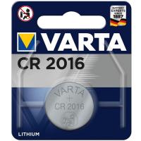foto батарейка varta cr 2016 bli 1 lithium (6016) (сірий) 1220640