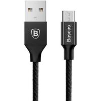 foto дата кабель baseus yiven micro usb cable 2.0a (1m) (camyw-a) (чорний) 747026