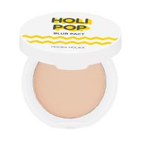 foto компактна пудра для обличчя holika holika holi pop blur pact spf 30 pa+++, 02 natural beige, 10.5 г