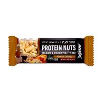 foto протеїновий батончик amix nutrition protein nuts delicate & crunchy nutty bar арахіс та карамель, 40 г