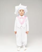 foto карнавальный костюм dm sashka зефир 122-128 бело-розовый